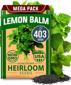 HOME GROWN Non GMO Lemon Balm Seed Pack by HOMEGROWN