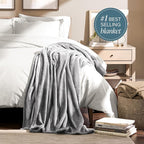 Bare Home Fleece Blanket - Image 3