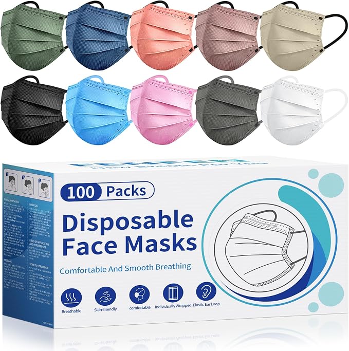Disposable Face Mask For Adults by FENFEN
