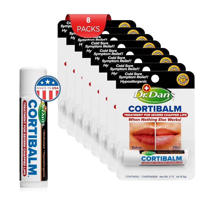 Dr. Dan's Cortibalm -8 pack-for Dry Cracked Lips - Image 5