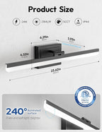 VOLISUN Modern Bathroom Vanity Light 24 inch, 24W Dimmable 5CCT Led Bathroom - Image 7