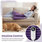 Heating Pad for Back/Neck/Shoulder Pain Relief, Moist & Dry Heat Warm Pad - Image 3