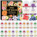 DMSKY 40 Pack Mini Lip Balm, Moisturizing Lip Balm Bulk by DMSKY