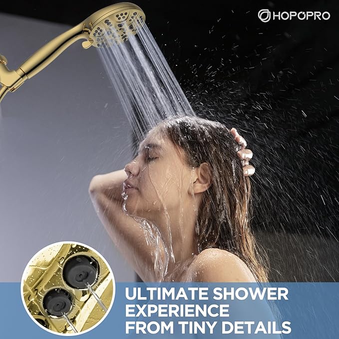 6-Mode High Pressure Handheld Shower Head Set, Consumer Reports Recommended - Image 4