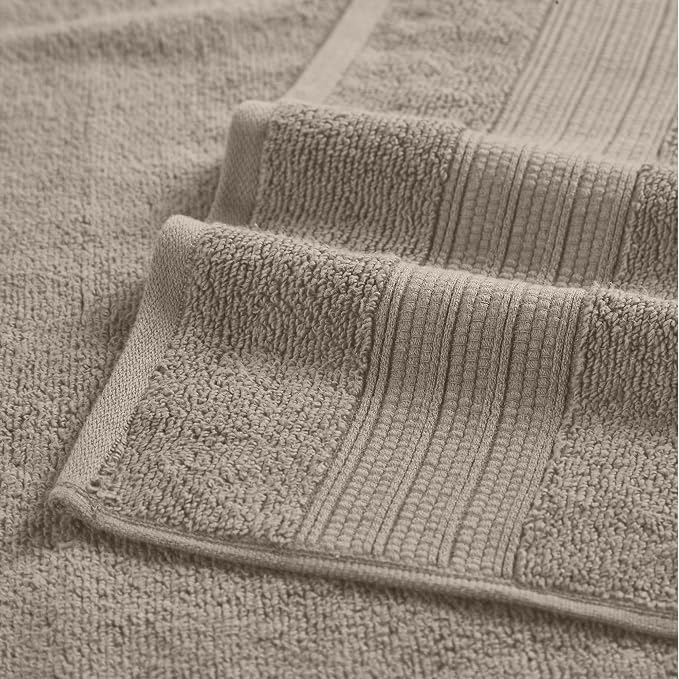 Modern Threads 6-Piece Towel Set – 100% Cotton, Quick Dry, Ultra Absorbent – - Image 2