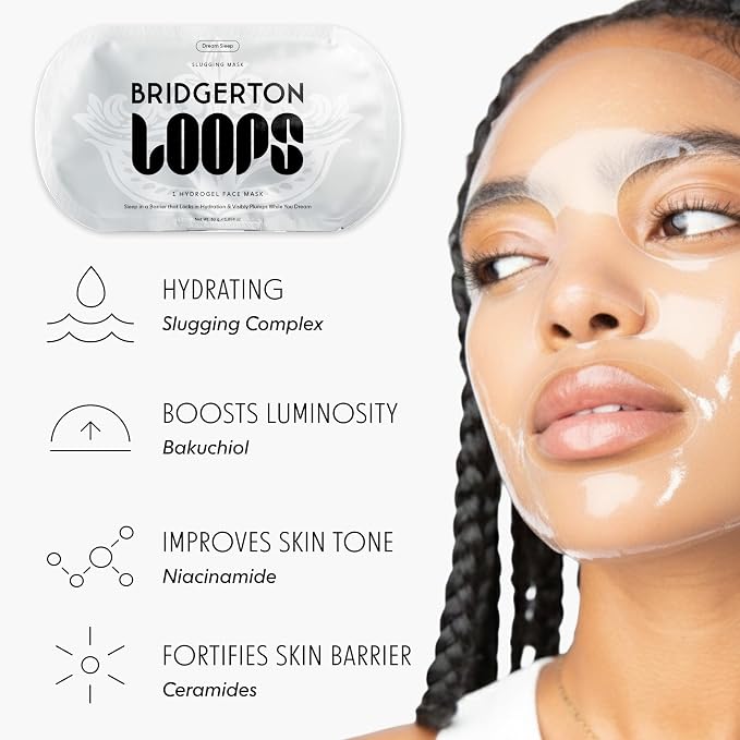 LOOPS Beauty Bridgerton™ NETFLIX Lady in Silver Set - Image 3