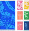 Genovega Oversized Turkish Beach Towel 72"x36" by genovega