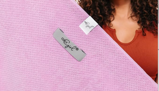 Curly Girl Microfiber Hair Towel Wrap - Image 6