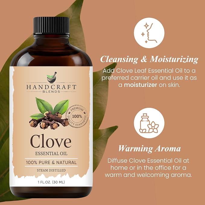 Handcraft Blends Clove Essential Oil – 1 Fl Oz – 100% Pure and Natural – - Image 4