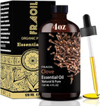 Clove Essential Oil, Clove Oil 4 Fl Oz 120ML by FRAOILESSENTIALOIL
