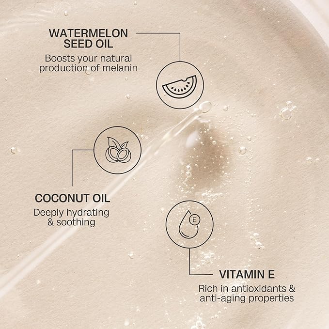 Bali Body Watermelon Tanning Oil SPF 15 | Melanin Stimulator - Image 3
