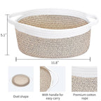 ABenkle Small Woven Basket, Cat & Dog Toys, Gift Box - Image 2