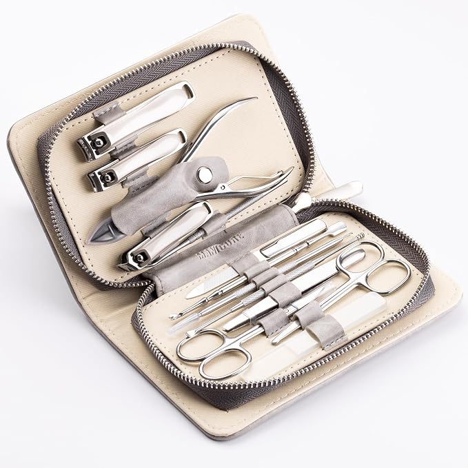 FAMILIFE Professional Manicure Set, Manicure Kit, Nail Clippers Set, Stainless - Image 5