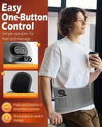 Cordless Heating Pad with Massager - Image 5