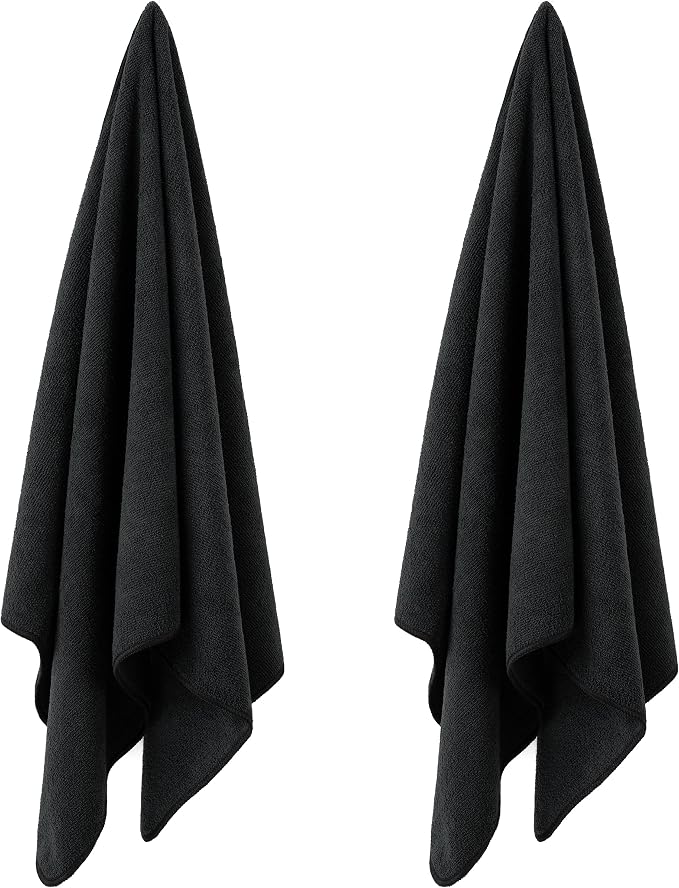 POLYTE Professional Quick Dry Lint Free Microfiber Hair Drying Salon Towel - Image 3