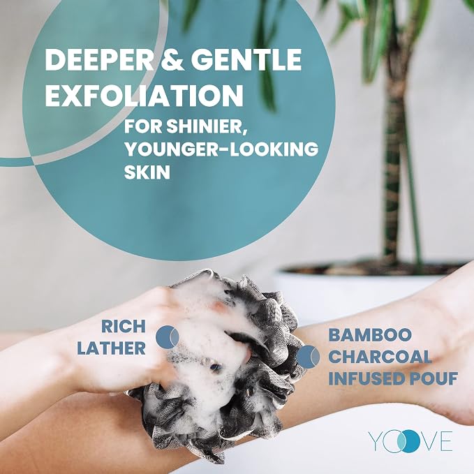 Bamboo Charcoal Infused Back Scrubber - Image 6