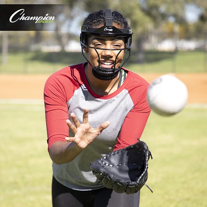 Champion Sports Steel Softball Face Mask – Durable Fielder’s Mask - Image 8