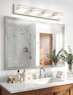 VOLISUN Modern Bathroom Vanity Light Fixtures, Brushed Nickel LED Bathroom - Image 3