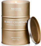M&SENSE Bubbly Champagne Large Candles by MSENSE