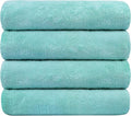 JML Microfiber Bath Towels, Bath Towel 4 Pack, Super Absortbent and Fast Drying by JML