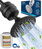 Cobbe 6-Setting High Pressure Filtered Shower Head Combo, Detachable Rain by Cobbe