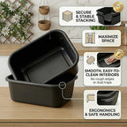 DecorRack 2 Plastic Wash Basins, Large 10 Quart Graduated Bucket, Portable - Image 6
