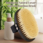 Dry Brushing Body Brush for Lymphatic Drainage, Azymi Shower Bath Brush 100% - Image 6