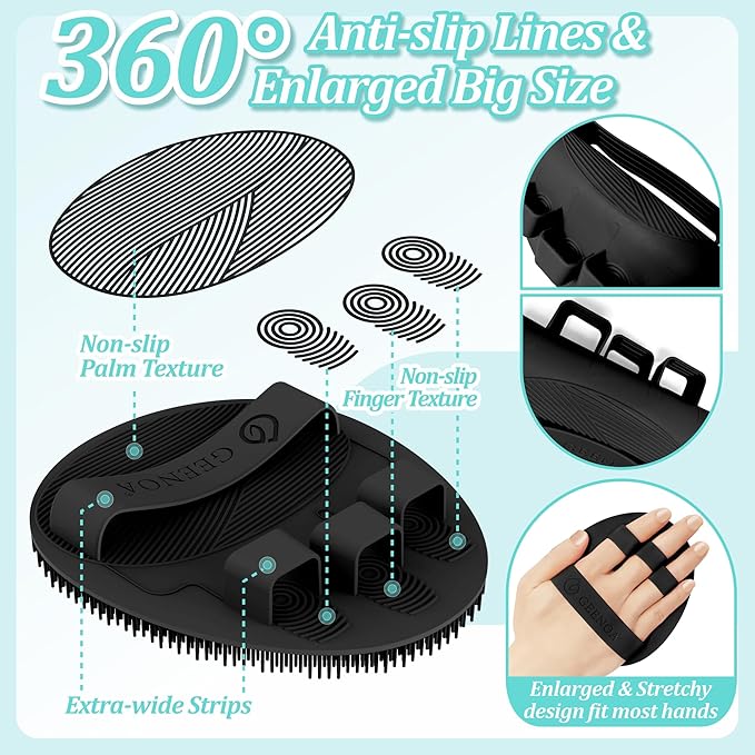 Upgrade Silicone Bath Glove - Image 4