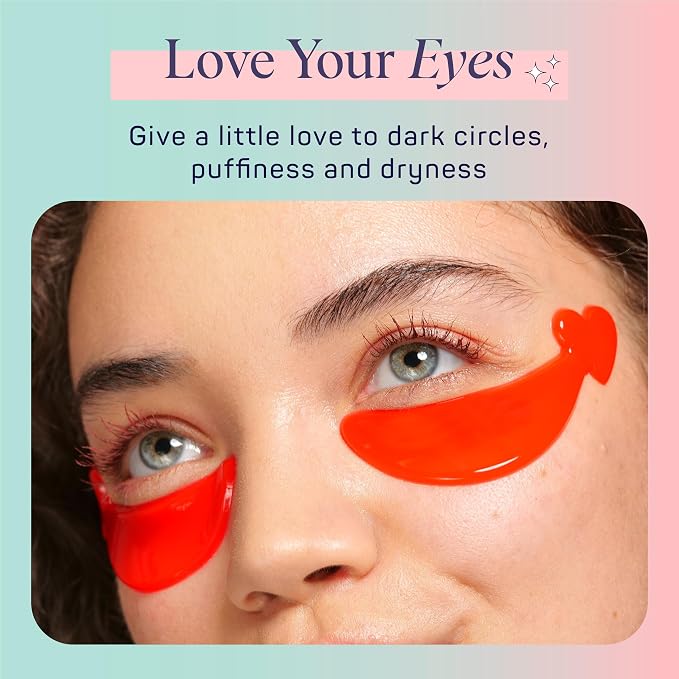SpaLife Heart-Shaped Hydrogel Undereye Mask | Anti-Aging & Hydrating Hydrogel - Image 2