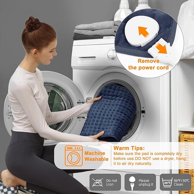 Deepsoon Heating Pad, Electric Heating Pads - Image 5