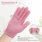 Evridwear Exfoliating Glove Shower Gloves Exfoliate Dead Skin - Image 6