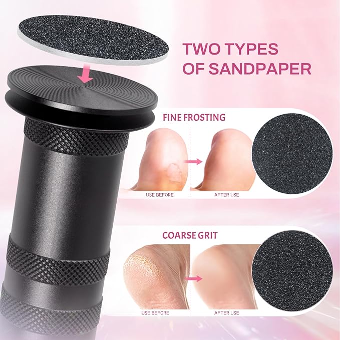 Krofaue Electric Foot Callus Remover - Image 2