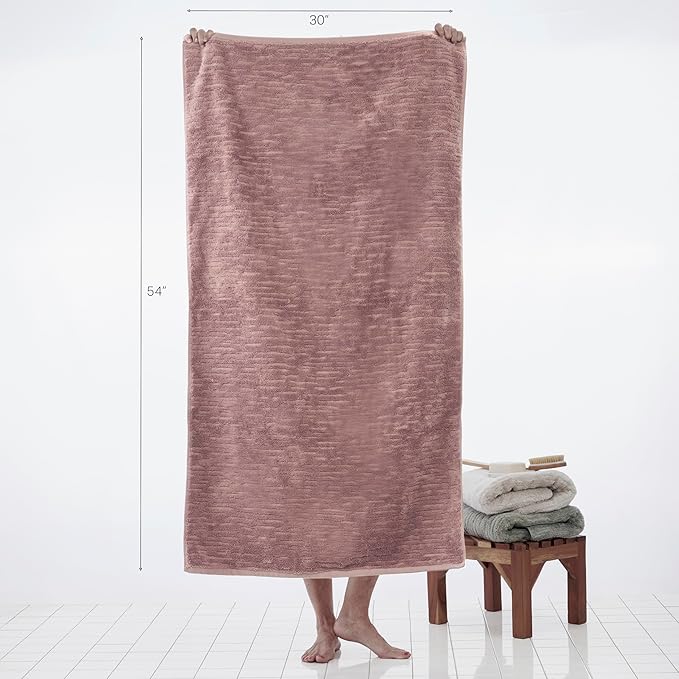 SKL Home CloudSoft 100% Cotton Luxury 6-Piece Towel Set, 600 GSM, Ultra Plush & - Image 3
