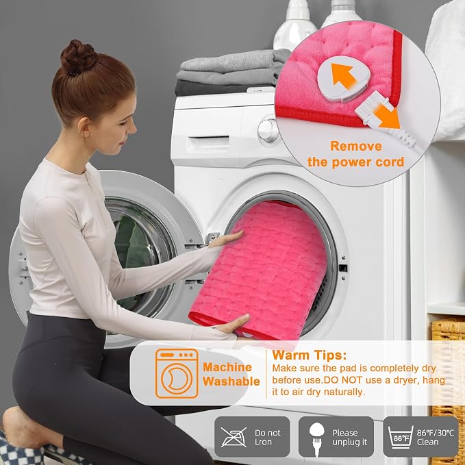 Deepsoon Heating Pad, Electric Heating Pads - Image 6