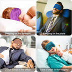 4 Pieces Kids Eye Mask for Sleeping Silk Sleep Mask Smooth Soft Eye Mask Eye - Image 6