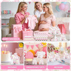 VISCOO 45 Sets Baby Shower Hand Cream and Lip Balm Gifts, Baby Shower Party - Image 7