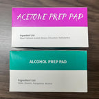 Gellen 400 Pack Nail Cleanser Pads and Acetone Nail Polish Remover Pad Kit - Image 6