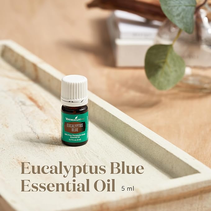 Young Living Eucalyptus Blue Essential Oil | 5 ml | Premium, Invigorating - Image 2