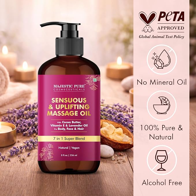 MAJESTIC PURE Cocoa Massage Oil - Image 3