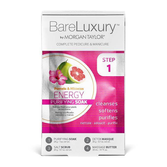 Morgan Taylor BareLuxury 4-Step Complete Pedicure & Manicure Packs - Image 2