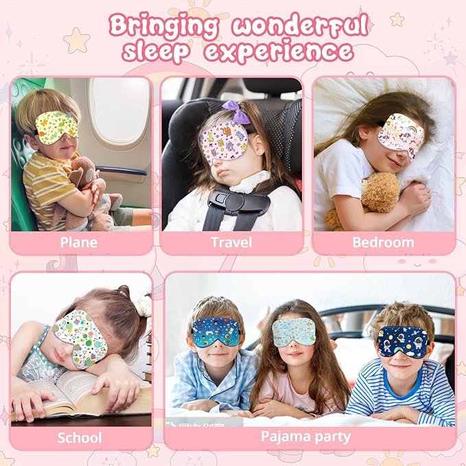 Kids Sleep Mask Eye Cover: 100% Real Natural Pure Silk Eye Mask - Image 7