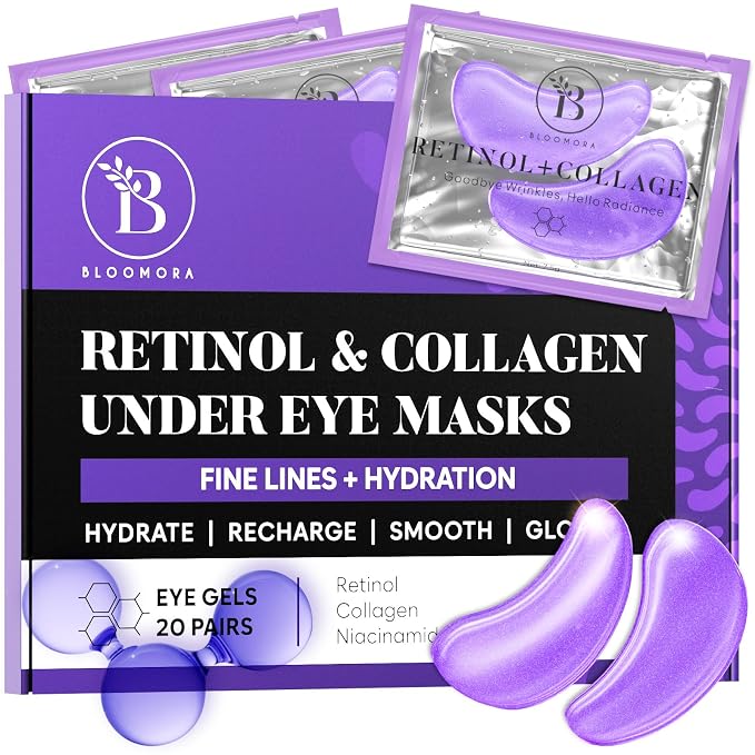 BLOOMORA Retinol & Collagen Under Eye Patches by Unknown