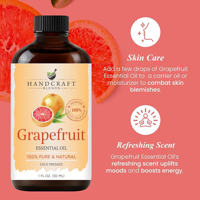 Handcraft Blends Grapefruit Essential Oil – 1 Fl Oz – 100% Pure and Natural – - Image 4