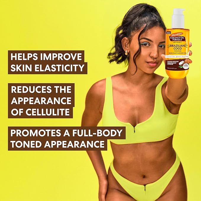 Palmer's Coconut Oil Formula Brazilian Coco Firming Body Oil - Image 5