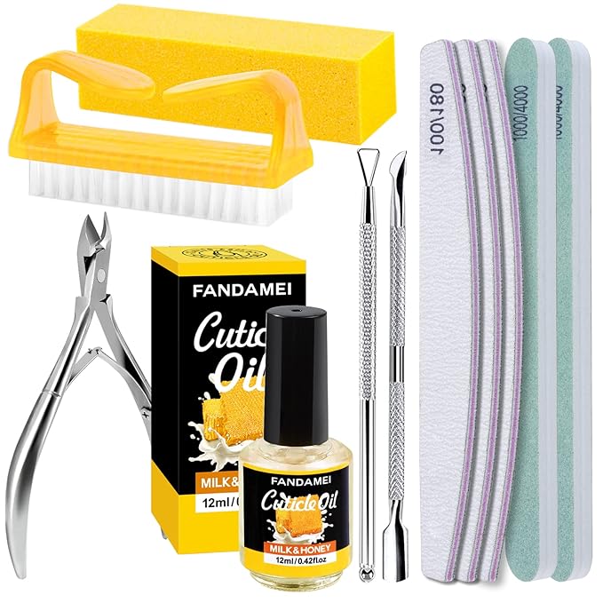 FANDAMEI Nail Buffer and File, Nail Care Kit by FANDAMEI
