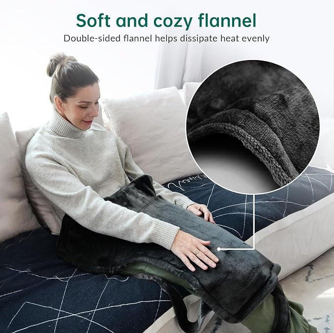Heating Pad for Neck and Shoulders and Back, Heated Pad for Back Pain Relief - Image 5