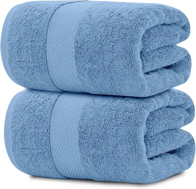 White Classic Luxury Soft Bath Sheet Towels by WhiteClassic