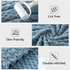 REDKISS Blue Microfiber Towels Set of 6-35x70 Inches Oversized Bath Sheets - Image 5