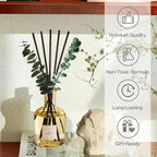 COCORRÍNA Fig Blossom Reed Diffuser – 6.76 oz Essential Oil - Image 6