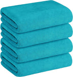 JML Bath Towel, Microfiber Bath Towels Set, 4 Pack by JML